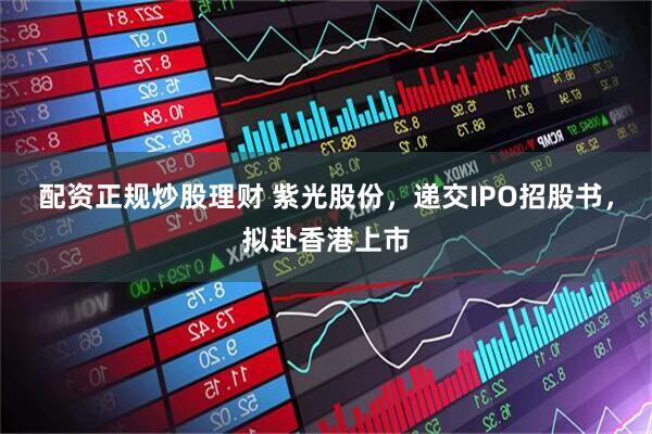 配资正规炒股理财 紫光股份，递交IPO招股书，拟赴香港上市