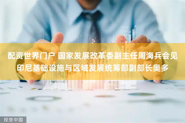 配资世界门户 国家发展改革委副主任周海兵会见印尼基础设施与区域发展统筹部副部长奥多